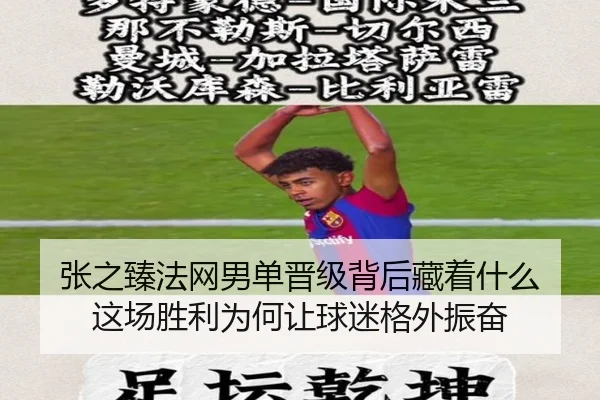 张之臻法网男单晋级背后藏着什么 这场胜利为何让球迷格外振奋